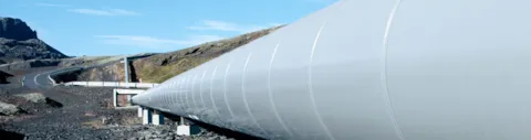 Onshore pipeline