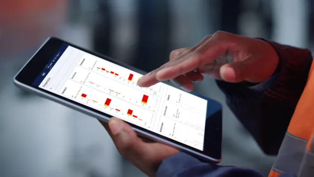 synergi life software on tablet